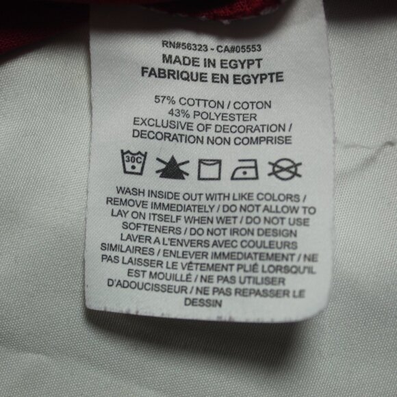 Nike Mens XXL T-Shirt The Nike Tee Dri-Fit Shirt Red Short Sleeve - Picture 5 of 5